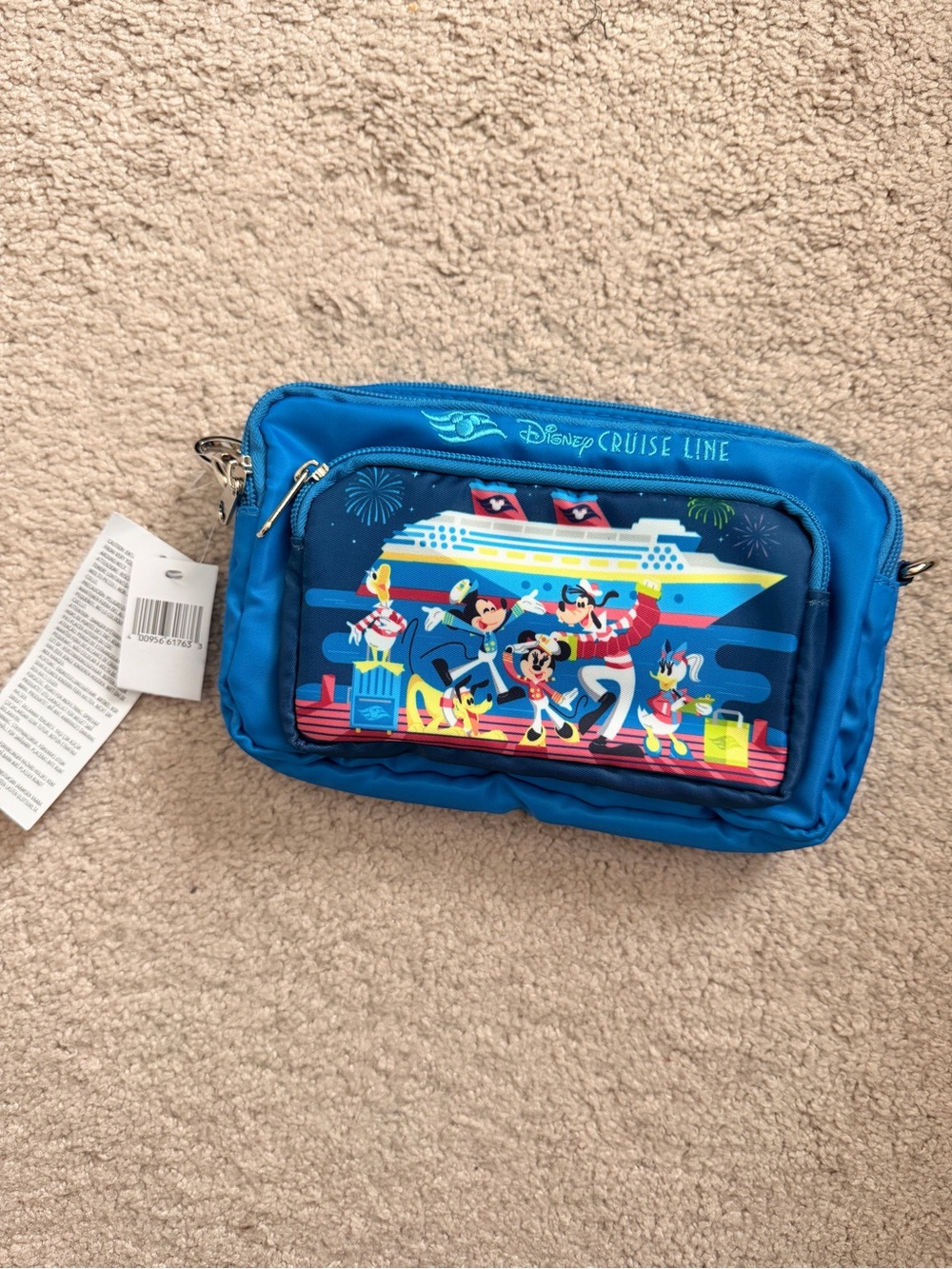 NWT Disney Cruise Line Mickey & Friends Crossbody
